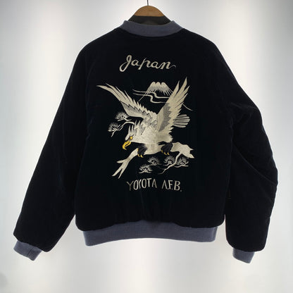 【中古品】【メンズ】 東洋ｴﾝﾀｰﾌﾟﾗｲｽﾞ M18224 SOUVENIR JACKET ジャケット BLACK.WINE/SIZE:L/REVERSIBLE リバーシブル ※スレ・ほつれ・毛玉・汚れ・使用感有 145-260912-io-16-fuzh 万代Net店