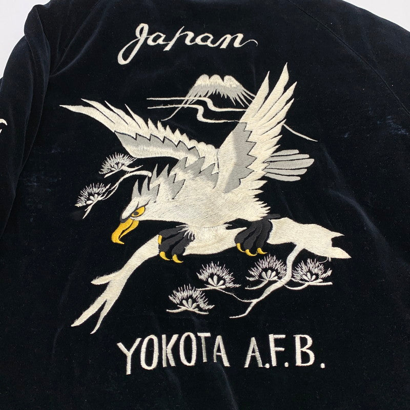 【中古品】【メンズ】 東洋ｴﾝﾀｰﾌﾟﾗｲｽﾞ M18224 SOUVENIR JACKET ジャケット BLACK.WINE/SIZE:L/REVERSIBLE リバーシブル ※スレ・ほつれ・毛玉・汚れ・使用感有 145-260912-io-16-fuzh 万代Net店