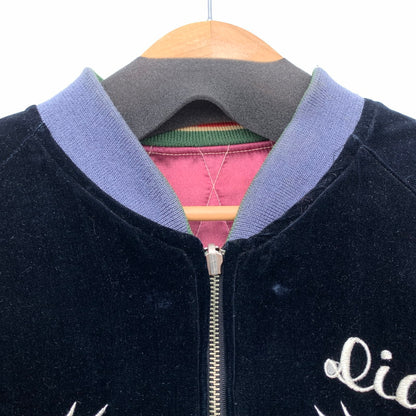 【中古品】【メンズ】 東洋ｴﾝﾀｰﾌﾟﾗｲｽﾞ M18224 SOUVENIR JACKET ジャケット BLACK.WINE/SIZE:L/REVERSIBLE リバーシブル ※スレ・ほつれ・毛玉・汚れ・使用感有 145-260912-io-16-fuzh 万代Net店