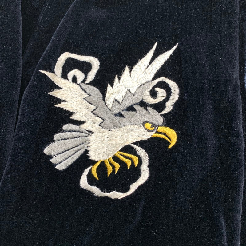 【中古品】【メンズ】 東洋ｴﾝﾀｰﾌﾟﾗｲｽﾞ M18224 SOUVENIR JACKET ジャケット BLACK.WINE/SIZE:L/REVERSIBLE リバーシブル ※スレ・ほつれ・毛玉・汚れ・使用感有 145-260912-io-16-fuzh 万代Net店
