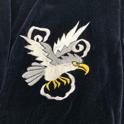 【中古品】【メンズ】 東洋ｴﾝﾀｰﾌﾟﾗｲｽﾞ M18224 SOUVENIR JACKET ジャケット BLACK.WINE/SIZE:L/REVERSIBLE リバーシブル ※スレ・ほつれ・毛玉・汚れ・使用感有 145-260912-io-16-fuzh 万代Net店