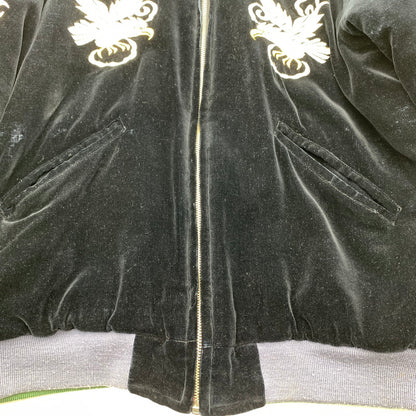 【中古品】【メンズ】 東洋ｴﾝﾀｰﾌﾟﾗｲｽﾞ M18224 SOUVENIR JACKET ジャケット BLACK.WINE/SIZE:L/REVERSIBLE リバーシブル ※スレ・ほつれ・毛玉・汚れ・使用感有 145-260912-io-16-fuzh 万代Net店