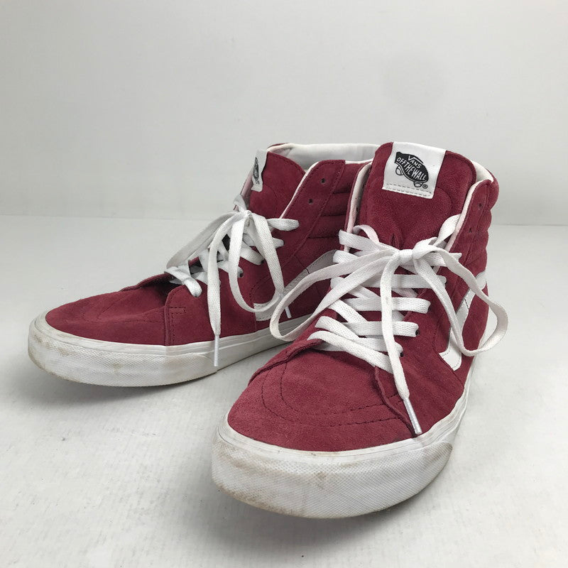 【中古品】【メンズ】 VANS バンズ オールドスクール ハイカット スニーカー 靴 163-260930-mh-03-fuzh サイズ：28.5cm カラー：ワイン 万代Net店