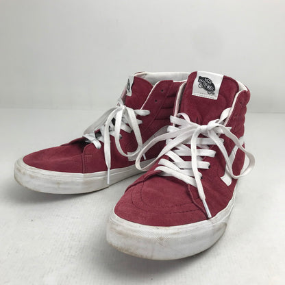 【中古品】【メンズ】 VANS バンズ オールドスクール ハイカット スニーカー 靴 163-260930-mh-03-fuzh サイズ：28.5cm カラー：ワイン 万代Net店