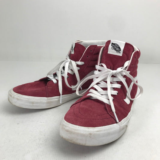 【中古品】【メンズ】 VANS バンズ オールドスクール ハイカット スニーカー 靴 163-260930-mh-03-fuzh サイズ：28.5cm カラー：ワイン 万代Net店