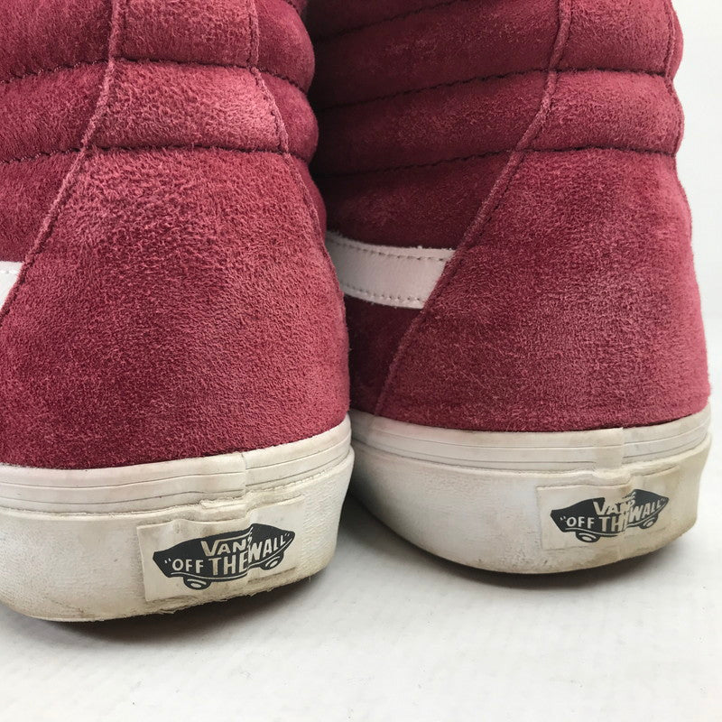 【中古品】【メンズ】 VANS バンズ オールドスクール ハイカット スニーカー 靴 163-260930-mh-03-fuzh サイズ：28.5cm カラー：ワイン 万代Net店