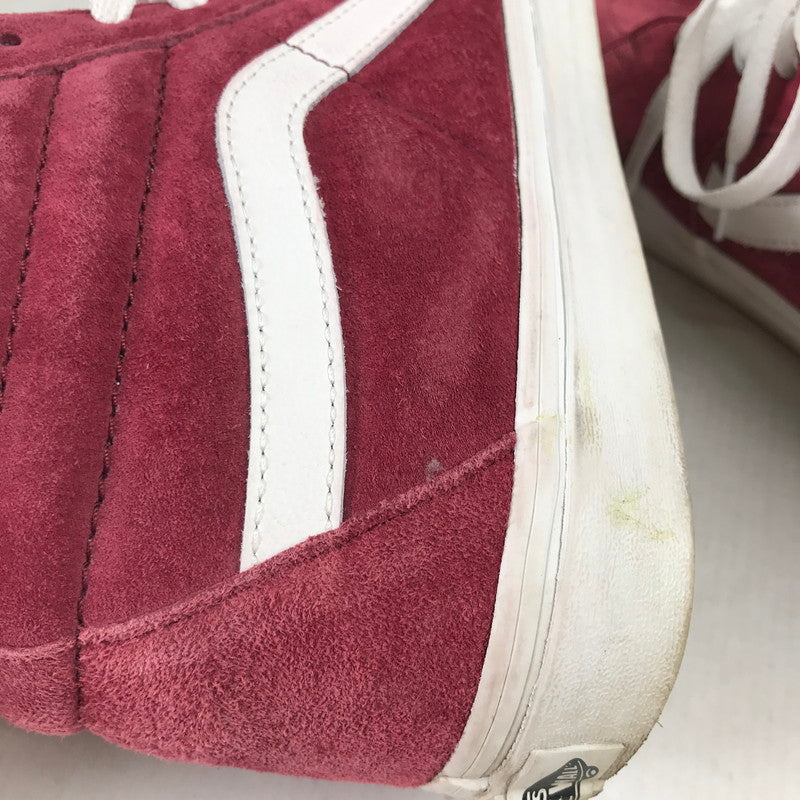 【中古品】【メンズ】 VANS バンズ オールドスクール ハイカット スニーカー 靴 163-260930-mh-03-fuzh サイズ：28.5cm カラー：ワイン 万代Net店