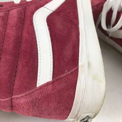 【中古品】【メンズ】 VANS バンズ オールドスクール ハイカット スニーカー 靴 163-260930-mh-03-fuzh サイズ：28.5cm カラー：ワイン 万代Net店