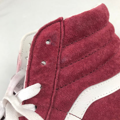 【中古品】【メンズ】 VANS バンズ オールドスクール ハイカット スニーカー 靴 163-260930-mh-03-fuzh サイズ：28.5cm カラー：ワイン 万代Net店