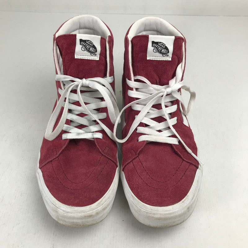 【中古品】【メンズ】 VANS バンズ オールドスクール ハイカット スニーカー 靴 163-260930-mh-03-fuzh サイズ：28.5cm カラー：ワイン 万代Net店