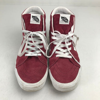【中古品】【メンズ】 VANS バンズ オールドスクール ハイカット スニーカー 靴 163-260930-mh-03-fuzh サイズ：28.5cm カラー：ワイン 万代Net店