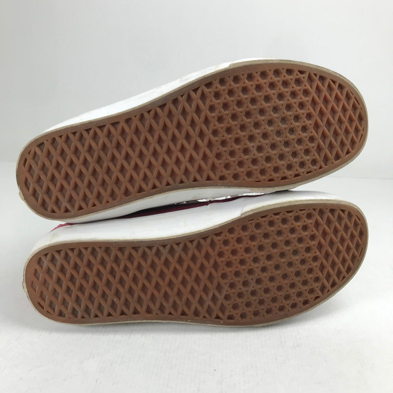 【中古品】【メンズ】 VANS バンズ オールドスクール ハイカット スニーカー 靴 163-260930-mh-03-fuzh サイズ：28.5cm カラー：ワイン 万代Net店