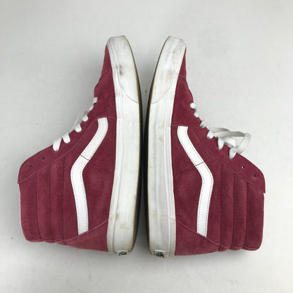 【中古品】【メンズ】 VANS バンズ オールドスクール ハイカット スニーカー 靴 163-260930-mh-03-fuzh サイズ：28.5cm カラー：ワイン 万代Net店