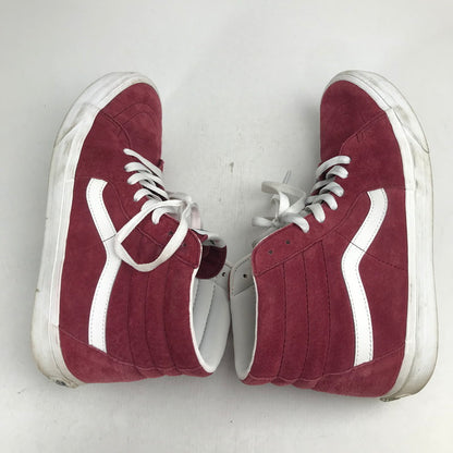 【中古品】【メンズ】 VANS バンズ オールドスクール ハイカット スニーカー 靴 163-260930-mh-03-fuzh サイズ：28.5cm カラー：ワイン 万代Net店
