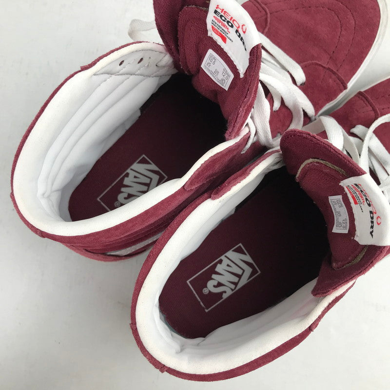 【中古品】【メンズ】 VANS バンズ オールドスクール ハイカット スニーカー 靴 163-260930-mh-03-fuzh サイズ：28.5cm カラー：ワイン 万代Net店
