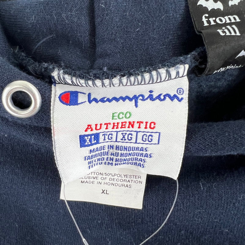 【中古品】【メンズ】 CHAMPION チャンピオン パーカー フーディー NAVY/SIZE:XL/RANGE★ ※毛玉あり 142-260919-io-13-fuzh カラー：ネイビー 万代Net店