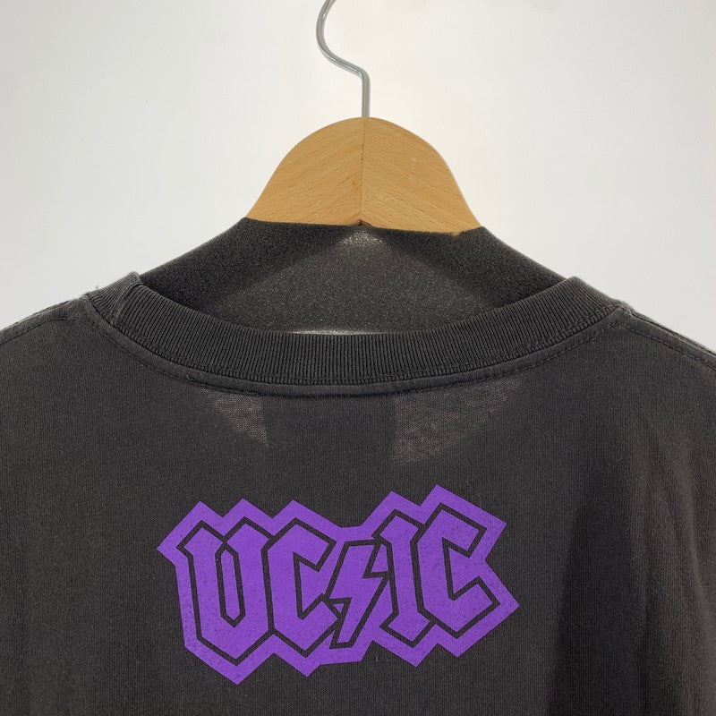 【中古品】【メンズ】 PUNK DRUNKERS パンクドランカーズ 長袖Tシャツ CHARCOAL/SIZE:L/袖紫ロゴ 142-260917-io-22-fuzh カラー：チャコール 万代Net店