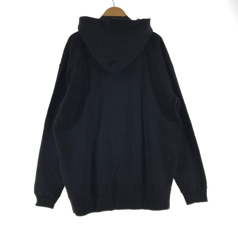 【中古品】【メンズ】 THRASHER スラッシャー×PEANUTS ピーナッツ パーカー チャーリーブラウン カラーBLACK SIZE:XL 142-260825-vt-01-fuzh 万代Net店