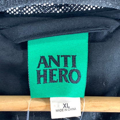 【中古品】【メンズ】 ANTI HERO ナイロンジャケット アウター ブルゾン ブランド 古着 142-260921-gm-15-fuzh サイズ：XL カラー：ブラック 万代Net店