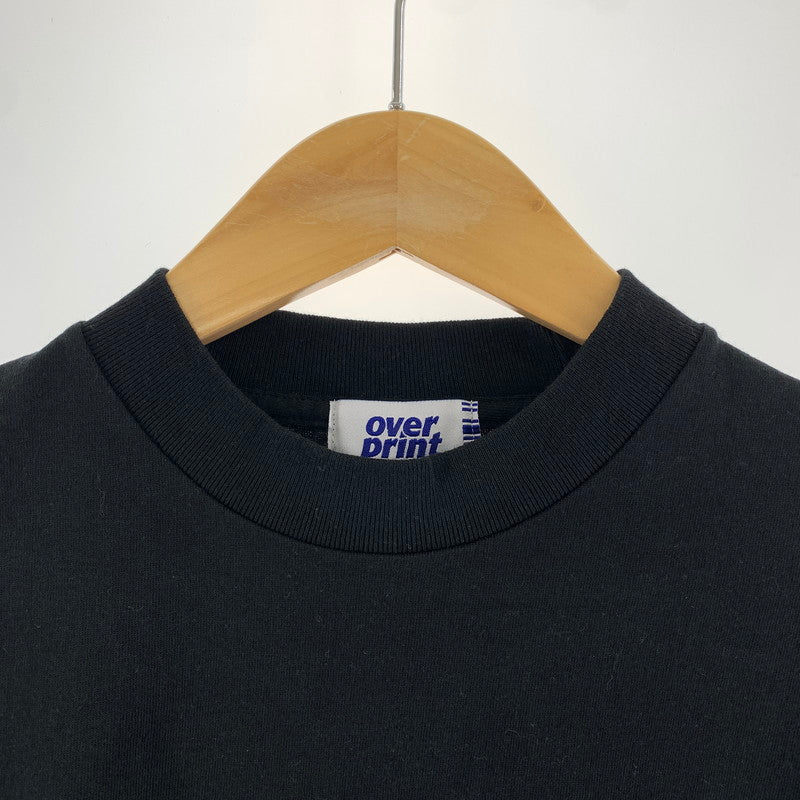 【中古品】【メンズ】 OVER PRINT オーバープリント FUCK BOT SS TEE Tシャツ BLACK SIZE:L 142-260917-io-21-fuzh カラー：ブラック 万代Net店