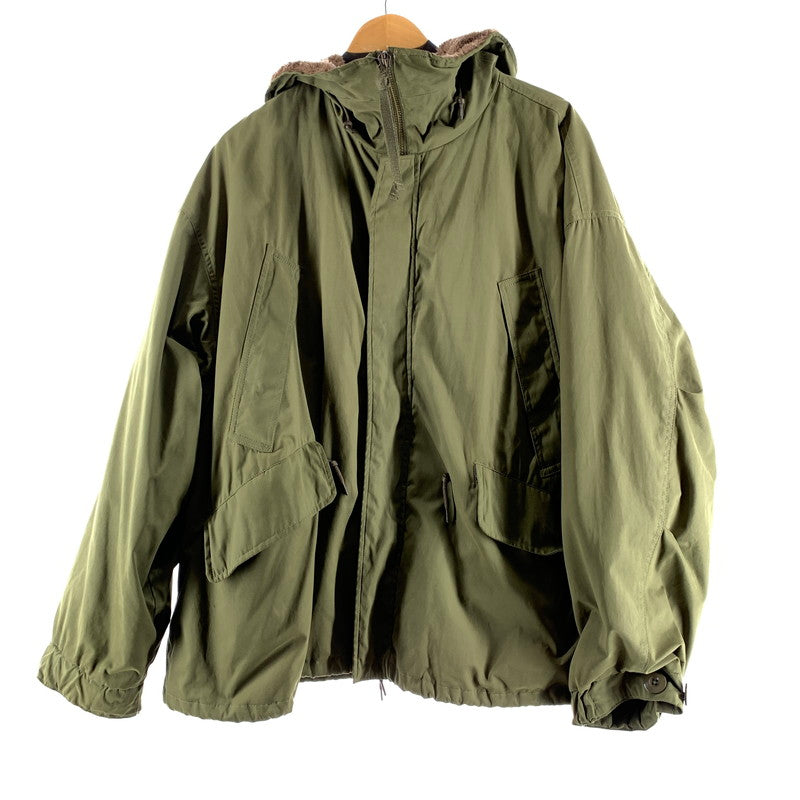 【中古品】【メンズ】 CPCM シーピーシーエム ジャケット 上着 アウター OLIVE SIZE:L ミリタリー.フード.ボンバー.ライナー付 147-260912-io-23-fuzh カラー：オリーブ 万代Net店