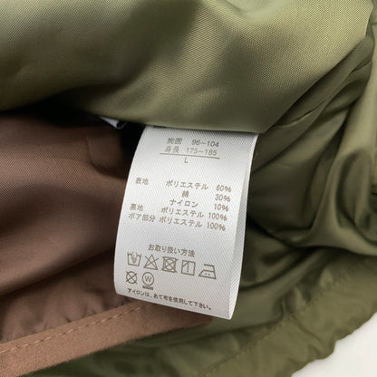 【中古品】【メンズ】 CPCM シーピーシーエム ジャケット 上着 アウター OLIVE SIZE:L ミリタリー.フード.ボンバー.ライナー付 147-260912-io-23-fuzh カラー：オリーブ 万代Net店