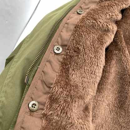 【中古品】【メンズ】 CPCM シーピーシーエム ジャケット 上着 アウター OLIVE SIZE:L ミリタリー.フード.ボンバー.ライナー付 147-260912-io-23-fuzh カラー：オリーブ 万代Net店