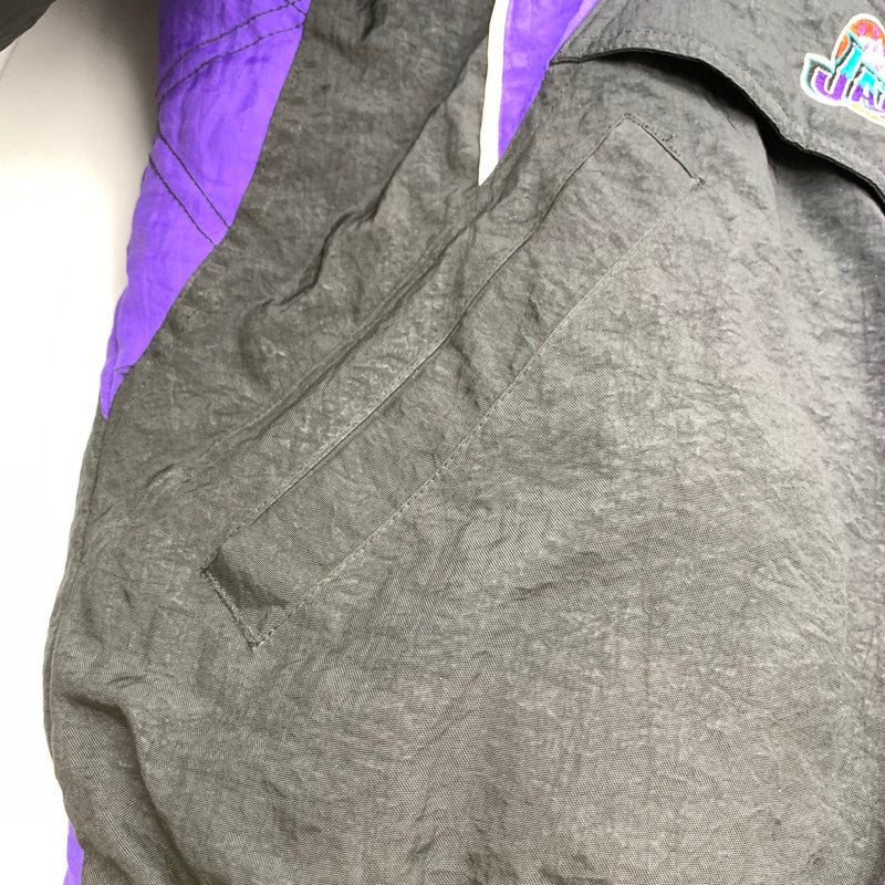 【中古品】【メンズ】 STARTER JAZZ アノラック パーカー BLACK.PURPLE/SIZE:XL/90年代 ※汚れ・使用感有 145-260912-io-25-fuzh 万代Net店