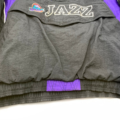 【中古品】【メンズ】 STARTER JAZZ アノラック パーカー BLACK.PURPLE/SIZE:XL/90年代 ※汚れ・使用感有 145-260912-io-25-fuzh 万代Net店