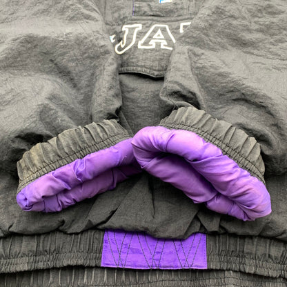 【中古品】【メンズ】 STARTER JAZZ アノラック パーカー BLACK.PURPLE/SIZE:XL/90年代 ※汚れ・使用感有 145-260912-io-25-fuzh 万代Net店