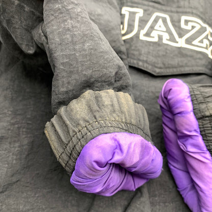 【中古品】【メンズ】 STARTER JAZZ アノラック パーカー BLACK.PURPLE/SIZE:XL/90年代 ※汚れ・使用感有 145-260912-io-25-fuzh 万代Net店