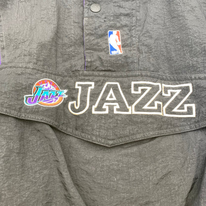 【中古品】【メンズ】 STARTER JAZZ アノラック パーカー BLACK.PURPLE/SIZE:XL/90年代 ※汚れ・使用感有 145-260912-io-25-fuzh 万代Net店