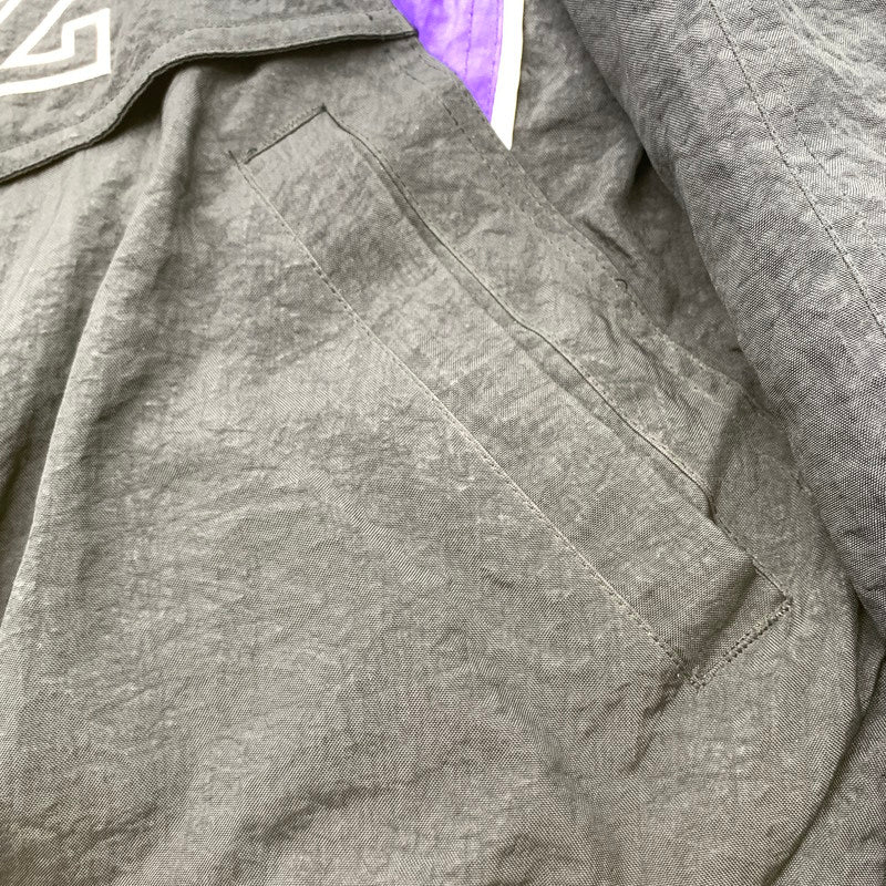 【中古品】【メンズ】 STARTER JAZZ アノラック パーカー BLACK.PURPLE/SIZE:XL/90年代 ※汚れ・使用感有 145-260912-io-25-fuzh 万代Net店