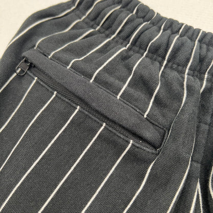 【中古品】【メンズ】 ATMOS アトモス MAT22-S009LP OLD ENGLISH SWEAT PANT STRIPE スウェットパンツ ストライプ BLACK SIZE:M ※内タグ表示消え・使用感有 153-260912-io-34-fuzh カラー：ブラック 万代Net店