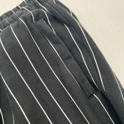 【中古品】【メンズ】 ATMOS アトモス MAT22-S009LP OLD ENGLISH SWEAT PANT STRIPE スウェットパンツ ストライプ BLACK SIZE:M ※内タグ表示消え・使用感有 153-260912-io-34-fuzh カラー：ブラック 万代Net店