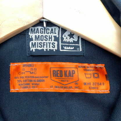 【中古品】【メンズ】 REDKAP×MMM レッドキャップ エムエムエム S S WORK SHIRT ワークシャツ 半袖シャツ BLK SIZE:S 142-260912-io-15-fuzh カラー：ブラック 万代Net店