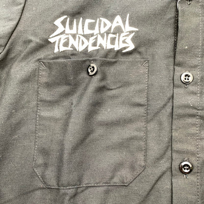 【中古品】【メンズ】 REDKAP×MMM レッドキャップ エムエムエム S S WORK SHIRT ワークシャツ 半袖シャツ BLK SIZE:S 142-260912-io-15-fuzh カラー：ブラック 万代Net店