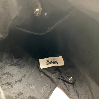 【中古品】【メンズ】 MM6 MAISON MARGIELA エムエム6 メゾン マルジェラ S54WD0039 PR992 CLASSIC JAPANESE HANDBAG ハンドバッグ BLACK ※一部潰れ・ほつれあり 本体のみ カバン 188-260912-io-12-fuzh カラー：ブラック 万代Net店