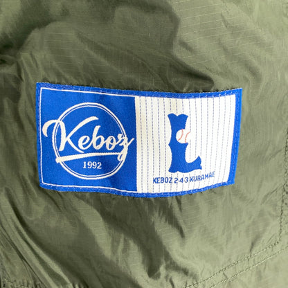 【中古品】【メンズ】 KEBOZ ケボズ ライトダウンベスト アウター ブランド 古着 142-260921-gm-17-fuzh サイズ：L カラー：グリーン 万代Net店