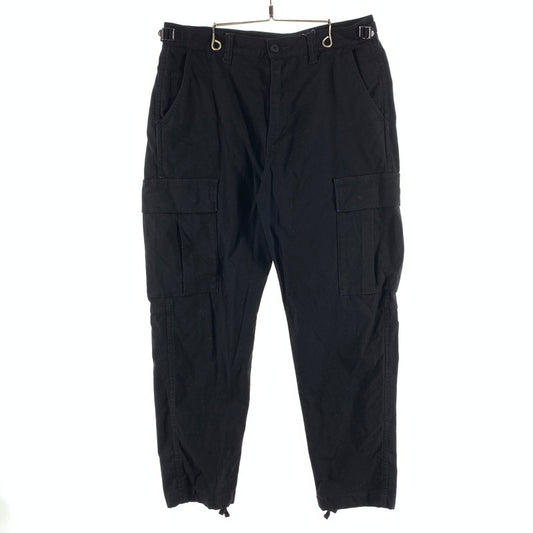 【中古品】【メンズ】 UNDEFEATED アンディフィーテッド カーゴパンツ ボトムス ブランド 古着 153-260921-gm-09-fuzh サイズ：M カラー：ブラック 万代Net店