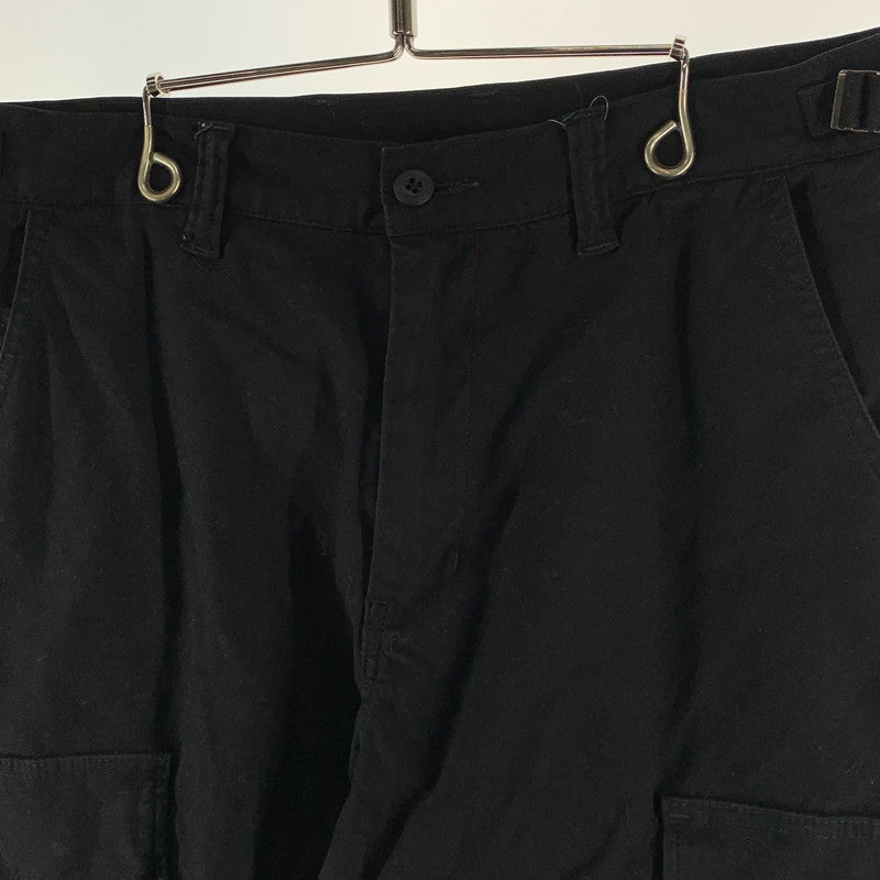【中古品】【メンズ】 UNDEFEATED アンディフィーテッド カーゴパンツ ボトムス ブランド 古着 153-260921-gm-09-fuzh サイズ：M カラー：ブラック 万代Net店