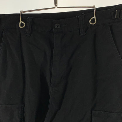 【中古品】【メンズ】 UNDEFEATED アンディフィーテッド カーゴパンツ ボトムス ブランド 古着 153-260921-gm-09-fuzh サイズ：M カラー：ブラック 万代Net店