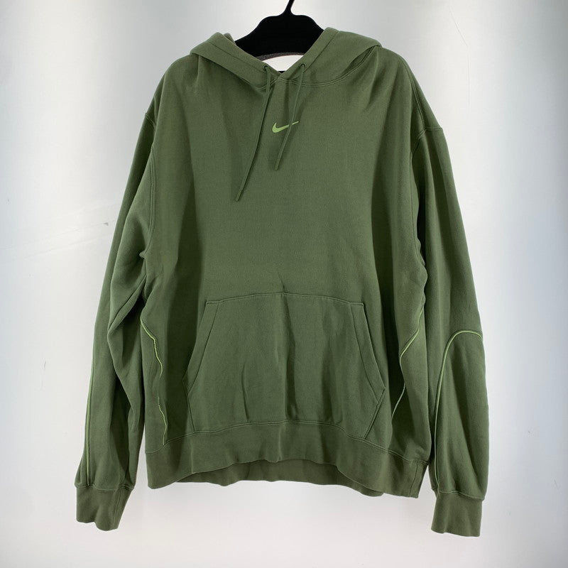 【中古品】【メンズ】 NIKE ナイキ NRG NOCTA CS HOODIE フーディー パーカー グリーン /SIZE:XL ※穴・白いスレあり 148-260919-io-37-fuzh 万代Net店