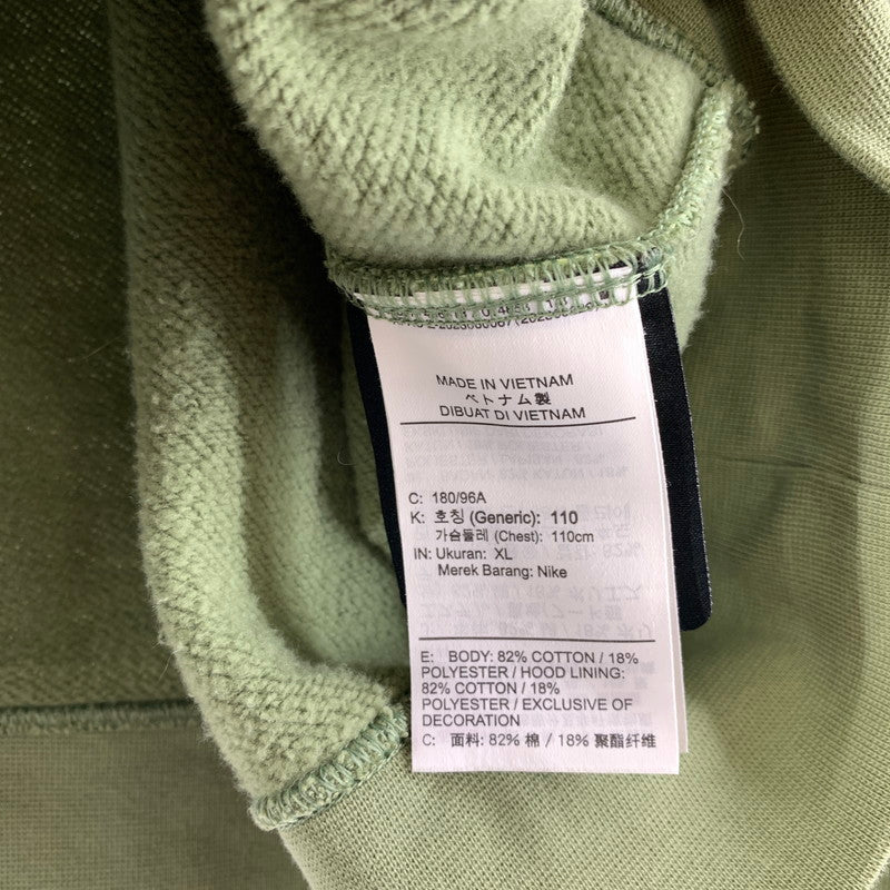 【中古品】【メンズ】 NIKE ナイキ NRG NOCTA CS HOODIE フーディー パーカー グリーン /SIZE:XL ※穴・白いスレあり 148-260919-io-37-fuzh 万代Net店