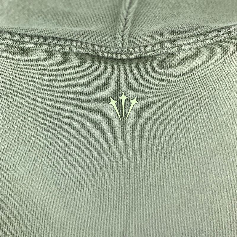 【中古品】【メンズ】 NIKE ナイキ NRG NOCTA CS HOODIE フーディー パーカー グリーン /SIZE:XL ※穴・白いスレあり 148-260919-io-37-fuzh 万代Net店
