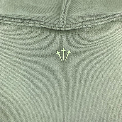 【中古品】【メンズ】 NIKE ナイキ NRG NOCTA CS HOODIE フーディー パーカー グリーン /SIZE:XL ※穴・白いスレあり 148-260919-io-37-fuzh 万代Net店