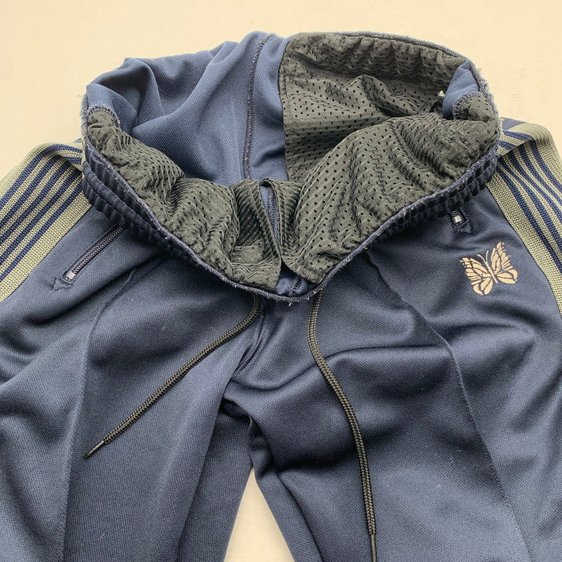 【中古品】【メンズ】 NEEDLES ニードルス MR567 TRACK PANT ‐ POLY SMOOTH ‐ 151-260913-nm-10-fuzh サイズ：S カラー：ネイビー 万代Net店