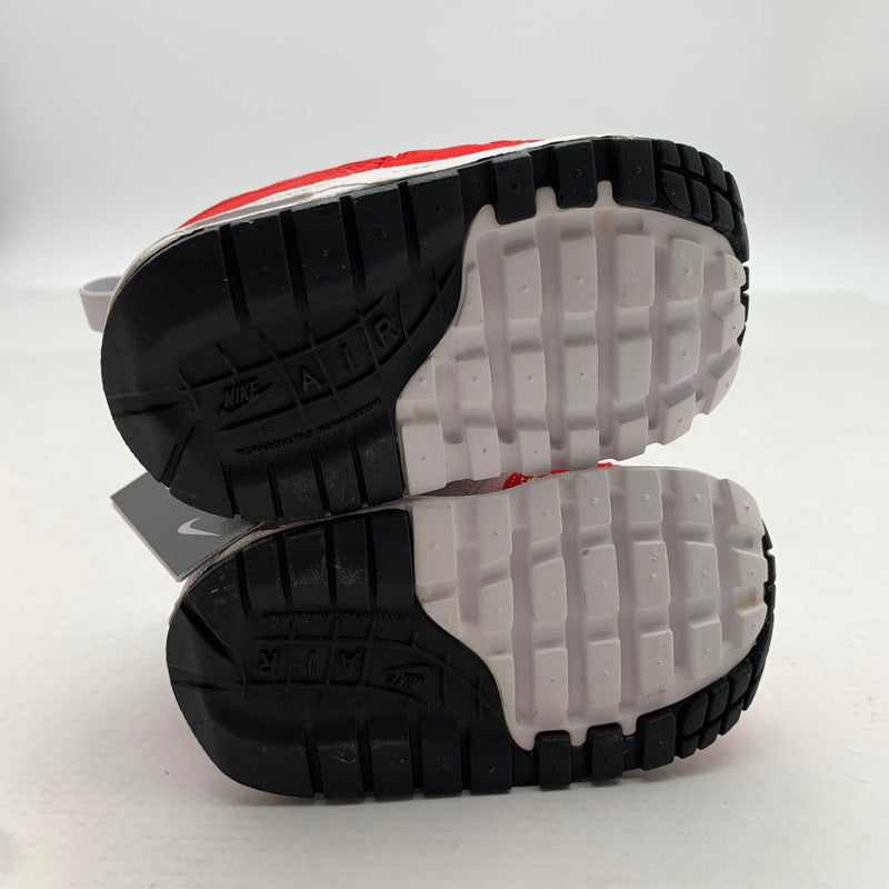 【中古美品】【キッズ】 NIKE ナイキ DZ3309-003 AIR MAX 1 EZ エアマックス 1 スニーカー 173-260923-gm-40-fuzh サイズ：9cm カラー：グレー レッド 万代Net店