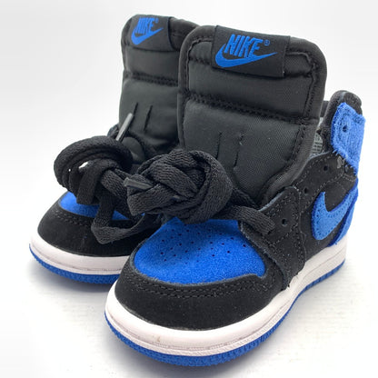 【中古美品】【キッズ】 NIKE ナイキ FD1413-042 AIR JORDAN 1 RETRO HIGH OG エアジョーダン 1 スニーカー 173-260923-gm-37-fuzh サイズ：10cm カラー：ブルー ブラック 万代Net店