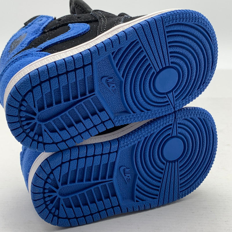 【中古美品】【キッズ】 NIKE ナイキ FD1413-042 AIR JORDAN 1 RETRO HIGH OG エアジョーダン 1 スニーカー 173-260923-gm-37-fuzh サイズ：10cm カラー：ブルー ブラック 万代Net店